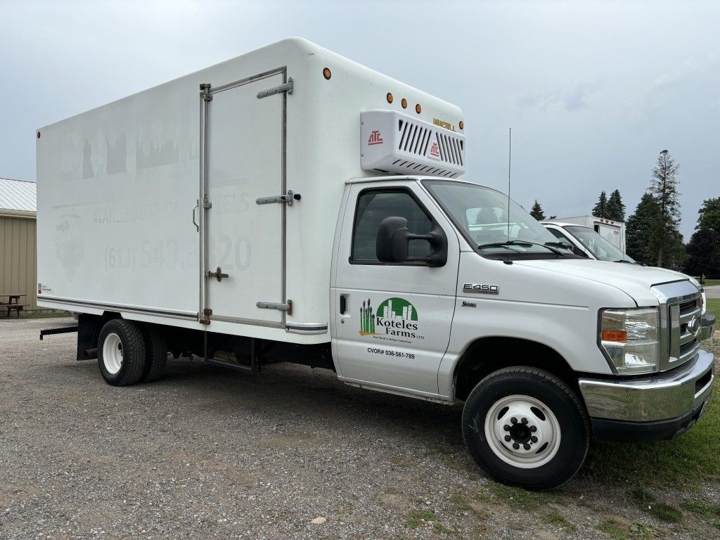 Asparagus Shipping Delivery Truck at Koteles Farms Ltd